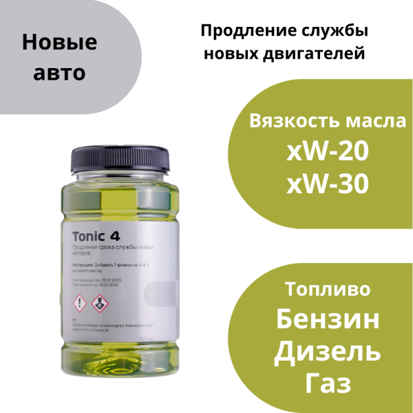 Присадка в моторное масло PETROLERO TONIC 4